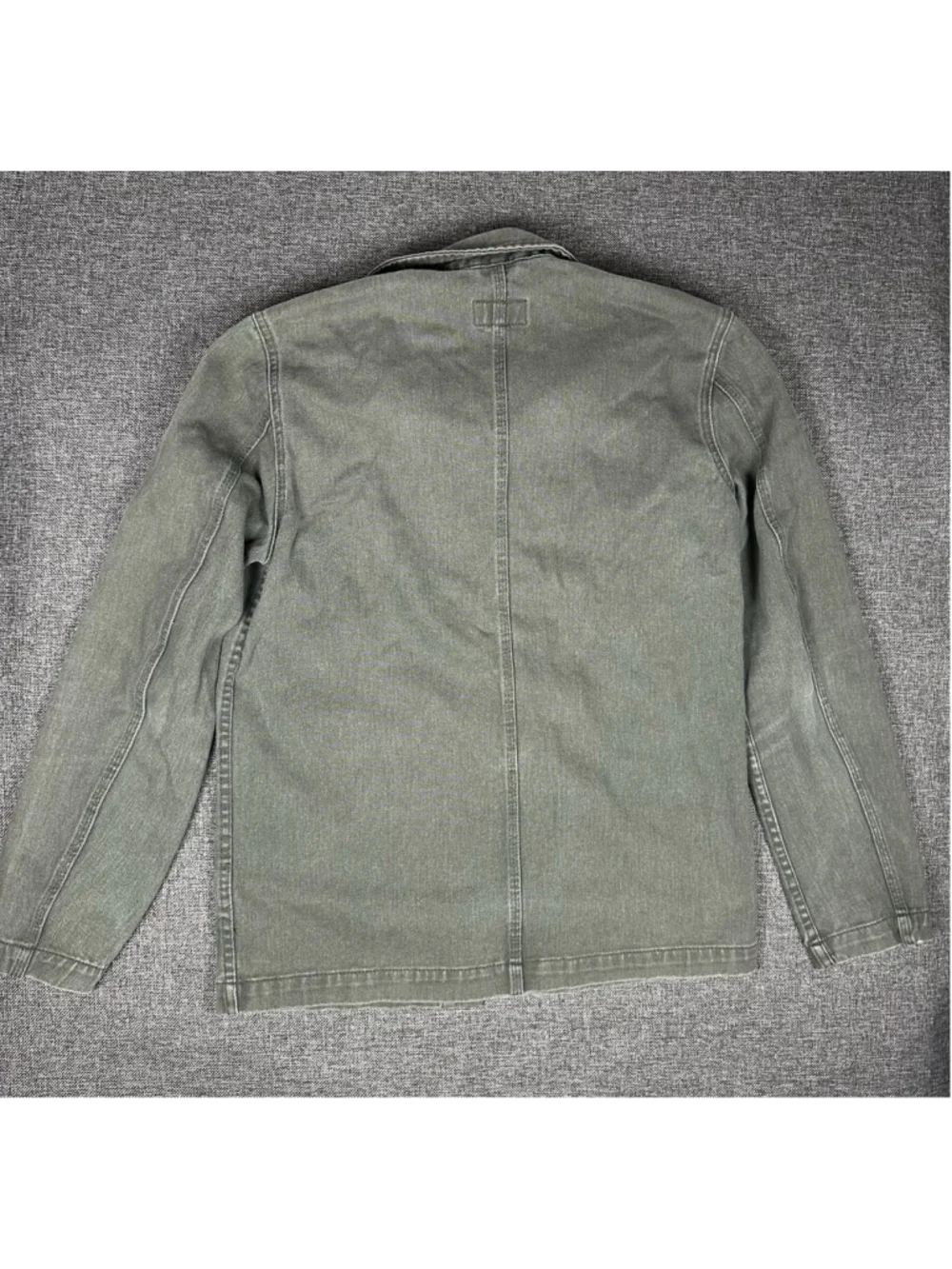 ASOS Design Utility Chore Jacket Men’s Olive Cotton Twill Barn Coat Size Large